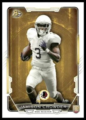 2015 Bowman #86 Jamison Crowder RC Rookies Washington Redskins NM+ - Image 1 of 2