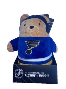 NHL Cubcoats Youth Size 6-7 St Louis Blues 2-in-1 Transforming Full-Zip Hood - Picture 1 of 7