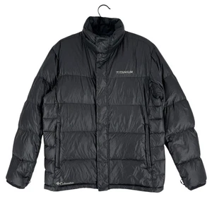 Columbia Men Titanium Bomber 650 Fill Down Jacket Coat Size L - Picture 1 of 13