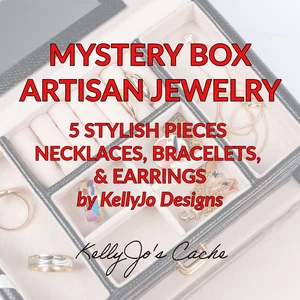 Mystery Box Artisan Jewelry 5 PCS Necklaces Bracelets Earrings RV $100 FREE SHIP - Picture 1 of 1