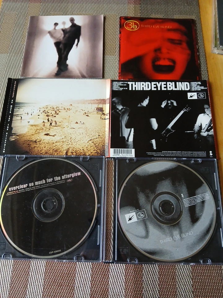 Third Eye Blind S/T & Everclear So Much CD Lot 90s Alt Rock Post Grunge Metal  Foto 1 de 1