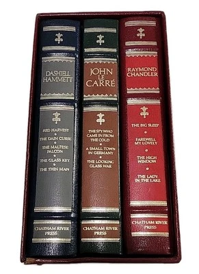 Chatham River Press: Classics of Mystery, Chandler, Le Carre, Hammett Box Set HB - Image 1 of 4