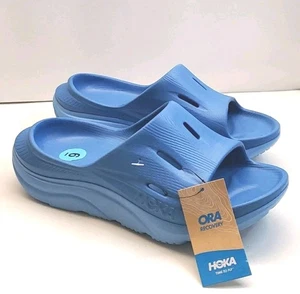 Sandalias Hoka Ora Recovery Slide 3 costeras azul cielo todas a bordo nuevas sin caja talla 6L 4M - Imagen 1 de 12