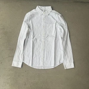 Lululemon Mens Commission Button-Up Shirt White Long Sleeve Casual Stretch S - Picture 1 of 5