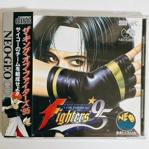 SNK NEO GEO CD : The King of Fighters '95 KOF Japan /w Obi - Picture 1 of 8