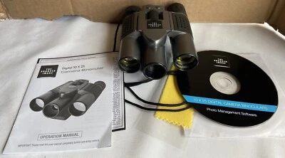 The Sharper Image Binoculars Image Capture Camera & Binocular with Manual & CD - Image 1 of 4