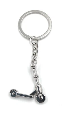 H-CUSTOMS Cityroller Roller Scooter silber Schlüsselanhänger Anhänger