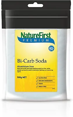 NEW-NatureFirst Aluminum Free Bicarbonate Soda 500g-AU • 5.38$