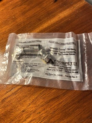 TROMPETER ELECTRONICS TAI-103 Rev D CONNECTOR Bag - Image 1 of 4