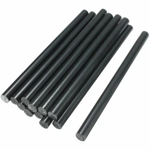 48 Stick Colla A Caldo Nera Ricarica Per Pistola Lung 18Cm Diametro 11mm dfh - Photo 1/1