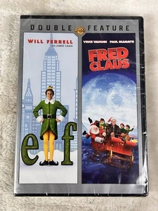 Double Feature Elf  & Fred Claus (DVD, 2007) Christmas Comedies - NEW - Picture 1 of 6
