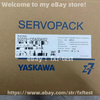 SGDV-120A01A002000 1PC New Yaskawa Servo Drive SGDV-120A01A002000 # - Image 1 of 3