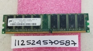512MB DDR1 DDR PC PC3200 DDR400 PC 3200 400 184PIN NON-ECC DUAL RANK 16CHIPS - Picture 1 of 1