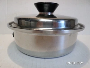 Vintage Duncan Hines 3-lagig 18-8 Edelstahl 1 Quart Soßenpfanne & Deckel USA - Bild 1 von 12