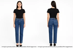 Just Roberto Cavalli Damen Jeans Denim Blau Straight I 39 40 W 25 26 Small - Bild 1 von 10