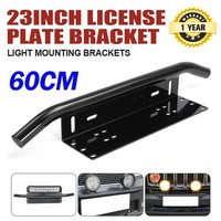 Number Plate Bullbar Frame Mounting Bracket Mount Light Bar Antenne UHF Holder