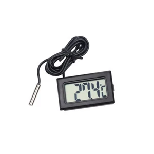 1PC Mini LCD Car Digital Thermometer Hygrometer Temperature Sensor Meter Gauge - Picture 1 of 11