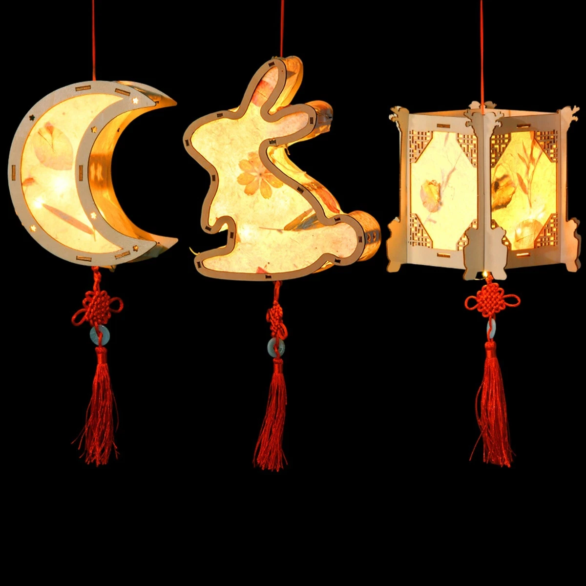 Chinesische Neujahrsdeko – 26-teiliges Set Mit Drachen & Laternen, Rot, Für Haus & Party