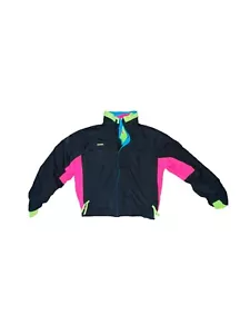 Vintage Columbia Skimantel Jacke bugaboo 3n1 Whirlibird 90er neonrosa grün Gr. M - Bild 1 von 5
