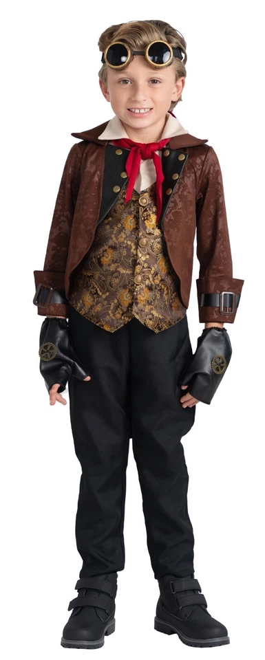 Disfraz Dress Up America Steampunk para niño - Conjunto de disfraz victoriano Steam Punk Foto 1 de 4