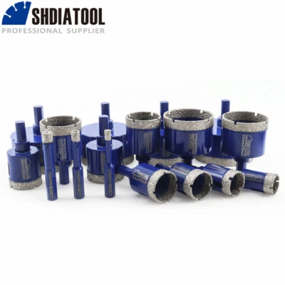 SHDIATOOL Trockener Diamantbohrer Fliesenlochsäge 6-68mm für Keramik Porzellan Granit