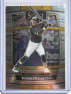 2022 Panini Select #7 Rodolfo Castro Prizm Holo RC Pittsburgh Pirates