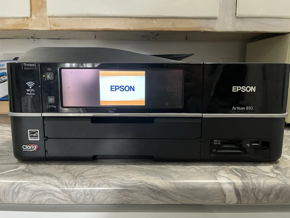 Epson Artisan 810 All-In-One Inkjet Printer | Fax, Print, Scan, Copy Machine - Image 1 of 4