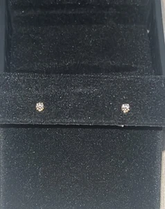 14k Diamond Earrings .25 TW NEW FROM KAYS - Bild 1 von 5