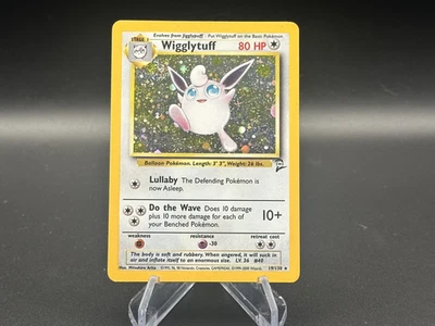Wigglytuff - Holo - 19/130 Base Set 2 - 1999-2000 Unlimited - Pokémon TCG - 2000 - Image 1 of 2