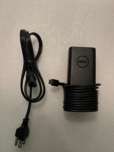 Dell 65W USB-C AC Adapter for Dell Latitude, XPS, Inspiron, Chromebook Laptops - Picture 1 of 3