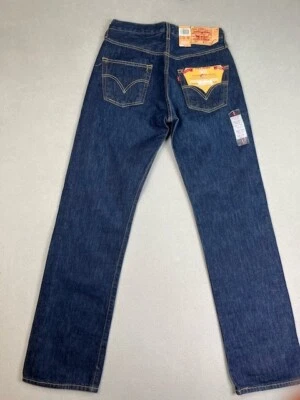 VTG Levis 501 XX Jeans Mens 29x34 Indigo Blue Deadstock 90s NWT Tag 33x36 - Image 1 of 4