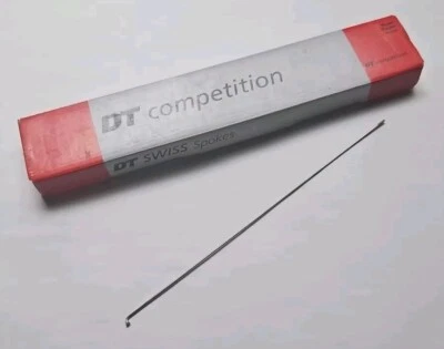 DT Swiss DT Competition J-Bend Spoke 2.0/1.8 x 290 mm S 6.2 mm 14 gauge Silver - Image 1 of 4