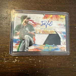 Dylan Cease Topps Rookie Inception Auto Jersey Patch  #/155  White Sox Padres - Picture 1 of 5