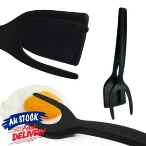 2 in 1 Cooking Utensils Cooking Tools Turner Spatula Flip Egg Spatula Kitchen - Picture 1 of 8