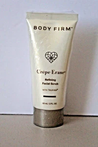 Body Firm CREPE ERASE Advanced Refining Scrub Viso NUOVO SIGILLATO 2 once/60 ml NUOVO - Foto 1 di 1