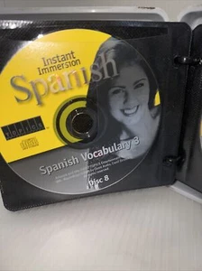 Instant Immersion Spanish Deluxe by TOPICS All 8 Discs And 8 Extra Disc Topics - Picture 1 of 12