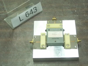 TEST FIXTURE FOR NETWORK ANALYZER UNKNOW sma # L643 - Picture 1 of 1