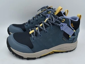 Botas de senderismo impermeables de cuero azul medio Teva 9 Grandview GTX Gore Tex para mujer - Imagen 1 de 12