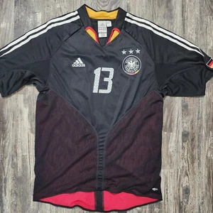 Camiseta de fútbol visitante Adidas Alemania 2004 Michael Ballack para hombre L UEFA Eurocup Bayern - Imagen 1 de 6