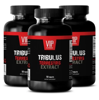 lean muscles Tribulus Terrestris 1000mg great enhancer 3 Bottles 270 Tablets - Image 1 of 4