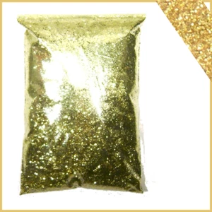 15oz Bright Gold .025" Large Metal Flake - Premium Auto Paint Additive (444ml) - Picture 1 of 6