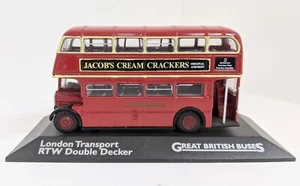 Great British Buses LT RTW D/Decker Bus. V Good Condition Box - Picture 1 of 5