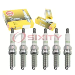 6 pc NGK G-Power Spark Plugs for 2011-2018 Jeep Grand Cherokee 3.6L V6 fn - Picture 1 of 5
