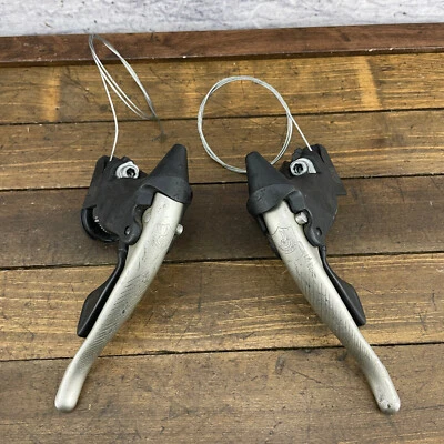 Campagnolo Shifter Set 8s Ergopower Shift Lever NO HOOD  Aero Ergo 8 Speed - Image 1 of 4