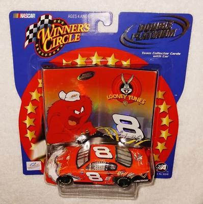 NASCAR DALE EARNHARDT JR. #8 "LOONEY TUNES" PLATINUM 1:43 SCALE DIECAST RACE CAR - Image 1 of 4