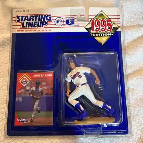 1995 Starting Lineup Moises Alou Montreal Expos - AMAZING CONDITION Cover