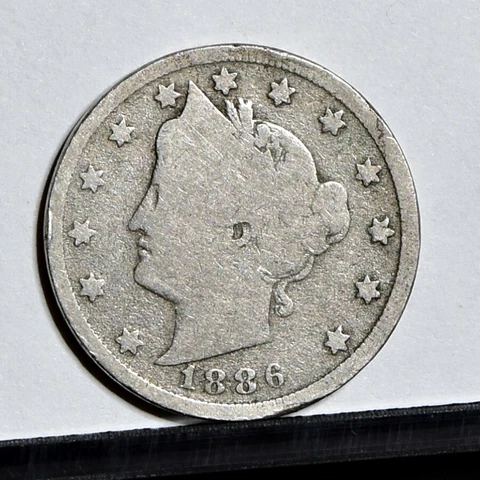1886 Liberty Nickel - Good Details (#42292) Cover