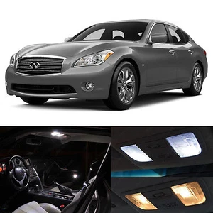 17x White Interior LED Lights Package Kit for 2011-2015 M37 M56 Q70 - Picture 1 of 10