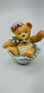  Cherished Teddies Bunny Just In Time For Spring Bear Easter Figurine 103802 - Picture 1 of 12