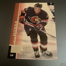 1997-98 UPPER DECK MARIAN HOSSA #326 OTTAWA SENATORS ROOKIE CARD